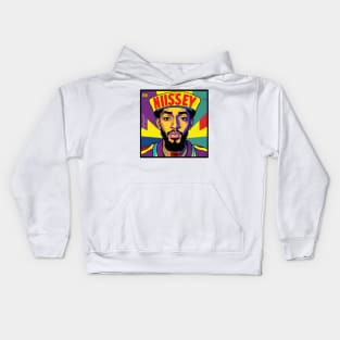 Pop Art Nipsey Vinyl Album Cover III Kids Hoodie